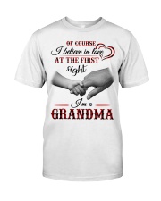 I BELIEVE IN LOVE - PERFECT GIFT FOR GRANDMA Premium Fit Mens Tee tile