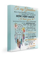 MY SUNSHINE - BEST GIFT FOR GRANDSON 11x14 Gallery Wrapped Canvas Prints front