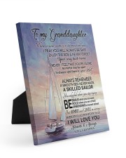 YOUR WAY BACK HOME - BEST GIFT FOR GRANDDAUGHTER Easel-Back Gallery Wrapped Canvas tile