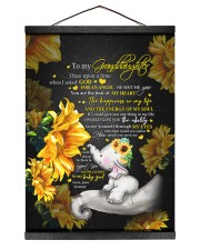 HAPPINESS IN MY LIFE - BEST GIFT FOR GRANDDAUGHTER Hanging Canvas tile