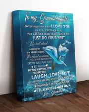 I LOVE YOU - AMAZING GIFT FOR GRANDDAUGHTER 11x14 Gallery Wrapped Canvas Prints aos-canvas-pgw-11x14-lifestyle-front-17