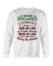 Living The Dream - Best Gift For Son-in-law Crewneck Sweatshirt tile