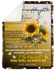 YOU MEAN WORLD TO ME - BEST GIFT FOR GRANDDAUGHTER Sherpa Fleece Blanket tile
