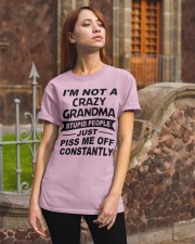 I'm Not A Crazy Grandma Classic T-Shirt apparel-classic-tshirt-lifestyle-06
