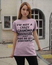 I'm Not A Crazy Grandma Classic T-Shirt apparel-classic-tshirt-lifestyle-19
