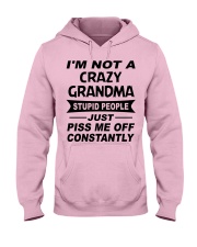 I'm Not A Crazy Grandma Hooded Sweatshirt tile