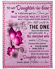 YOU'RE THE LOVE - SPECIAL GIFT FOR DAUGHTER-IN-LAW Large Fleece Blanket - 60" x 80" front