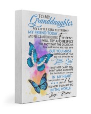 I AM PROUD OF YOU - LOVELY GIFT FOR GRANDDAUGHTER 11x14 Gallery Wrapped Canvas Prints front