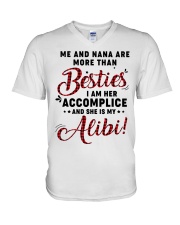 ME AND NANA ARE MORE THAN BESTIES V-Neck T-Shirt tile