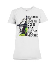 FIRST MISTAKE - PERFECT GIFT FOR NAN Premium Fit Ladies Tee tile