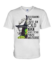 FIRST MISTAKE - PERFECT GIFT FOR NAN V-Neck T-Shirt tile