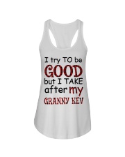 TRY TO BE GOOD - GREAT GIFT FOR GRANDCHILD Ladies Flowy Tank tile