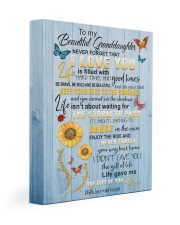 THE GIFT OF YOU - GRANDDAUGHTER GIFT FROM YAYA 11x14 Gallery Wrapped Canvas Prints front