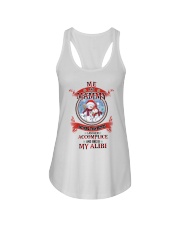 She Is My Alibi - Amazing Gift For Grandkids Ladies Flowy Tank tile