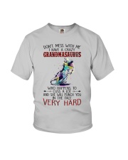 I Have A Crazy Grandmasaurus - Lovely Gift For Grandkids Youth T-Shirt front