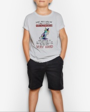 I Have A Crazy Grandmasaurus - Lovely Gift For Grandkids Youth T-Shirt lifestyle-youth-tshirt-front-1