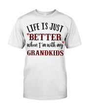 LIFE IS JUST BETTER - PERFECT GIFT FOR GRANDMA Premium Fit Mens Tee tile