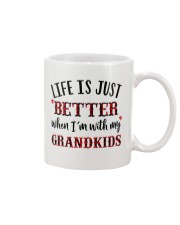 LIFE IS JUST BETTER - PERFECT GIFT FOR GRANDMA Mug tile