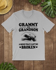 A BOND THAT CAN'T BE BROKEN-BEST GIFT FOR GRANDSON Classic T-Shirt lifestyle-mens-crewneck-front-18