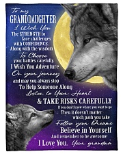 BELIEVE IN YOURSELF - BEST GIFT FOR GRANDDAUGHTER Small Fleece Blanket - 30" x 40" front