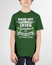 I HAVE A CRAZY IRISH GRANDMA Youth T-Shirt garment-youth-tshirt-front-01