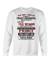YOU CAN'T SCARE ME - BEST GIFT FOR GRANDSON Crewneck Sweatshirt tile