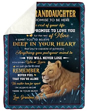 YOU WILL NEVER LOSE - BEST GIFT FOR GRANDDAUGHTER Sherpa Fleece Blanket tile