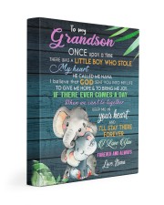I LOVE YOU - BEST GIFT FOR GRANDSON 11x14 Gallery Wrapped Canvas Prints front