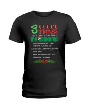 3 THINGS YOU SHOULD KNOW ABOUT MY GRANDMA Ladies T-Shirt tile