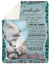 I BELIEVE IN YOU - GRANDMA TO GRANDDAUGHTER Sherpa Fleece Blanket tile