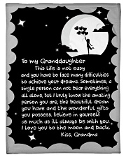 BELIEVE IN YOURSELF - GRANDMA TO GRANDDAUGHTER Small Fleece Blanket - 30" x 40" front