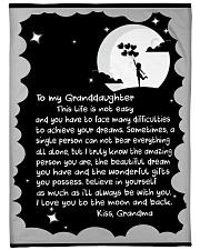 BELIEVE IN YOURSELF - GRANDMA TO GRANDDAUGHTER Fleece Blanket tile