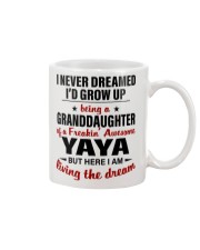 LIVING THE DREAM - BEST GIFT FOR GRANDDAUGHTER Mug tile