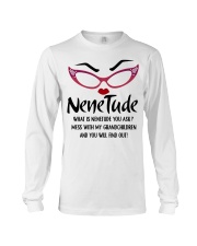 WHAT IS NENETUDE YOU ASK - FOR GRANDMA Long Sleeve Tee tile