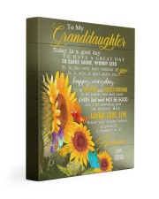 FOLLOW YOUR DREAMS - TO GRANDDAUGHTER FROM NONNA 11x14 Gallery Wrapped Canvas Prints front