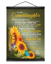 FOLLOW YOUR DREAMS - TO GRANDDAUGHTER FROM NONNA Hanging Canvas tile