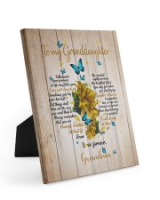 BELIEVE IN YOURSELF - BEST GIFT FOR GRANDDAUGHTER Easel-Back Gallery Wrapped Canvas tile