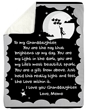 YOU ARE A GIFT FROM ABOVE - MEME TO GRANDDAUGHTER Sherpa Fleece Blanket tile