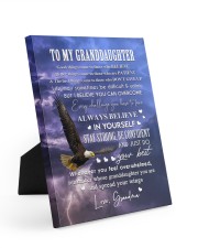 YOU CAN OVERCOME - GREAT GIFT FOR GRANDDAUGHTER Easel-Back Gallery Wrapped Canvas tile
