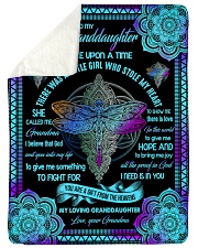YOU ARE A GIFT - GRANDMA TO GRANDDAUGHTER Sherpa Fleece Blanket tile