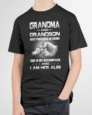 BEST PARTNERS IN CRIME - LOVELY GIFT FOR GRANDSON Youth T-Shirt garment-youth-tshirt-front-lifestyle-01