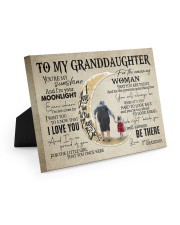 I'M YOUR MOONLIGHT - TO GRANDDAUGHTER FROM GRANDMA Easel-Back Gallery Wrapped Canvas tile