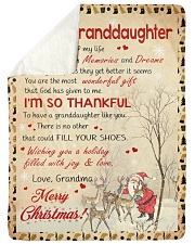 I'M SO THANKFUL - LOVELY GIFT FOR GRANDDAUGHTER Sherpa Fleece Blanket tile