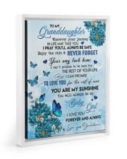 YOU ARE MY SUNSHINE - LOVELY GIFT FOR GRANDDAUGHTER Floating Framed Canvas Prints White tile
