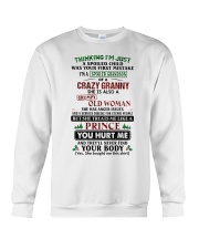I'm A Spoiled Grandson Of A Crazy Granny Crewneck Sweatshirt tile