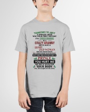 I'm A Spoiled Grandson Of A Crazy Granny Youth T-Shirt garment-youth-tshirt-front-01