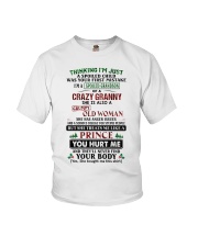 I'm A Spoiled Grandson Of A Crazy Granny Youth T-Shirt tile