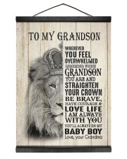 LOVE LIFE - LOVELY GIFT FOR GRANDSON Hanging Canvas tile