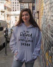 I'm Not Retired - I'm A Professional Nonni Hooded Sweatshirt lifestyle-unisex-hoodie-front-1