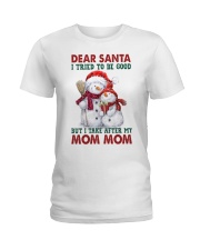 I Take After My Mom Mom - Best Gift For Grandchild Ladies T-Shirt tile